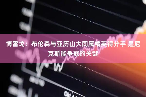 博雷戈：布伦森与亚历山大同属精英得分手 是尼克斯能争冠的关键