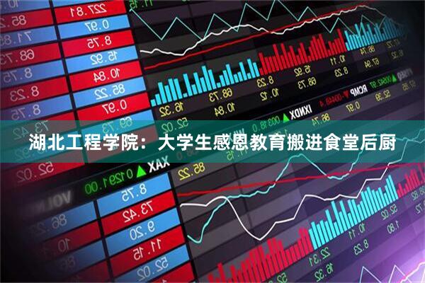 湖北工程学院：大学生感恩教育搬进食堂后厨